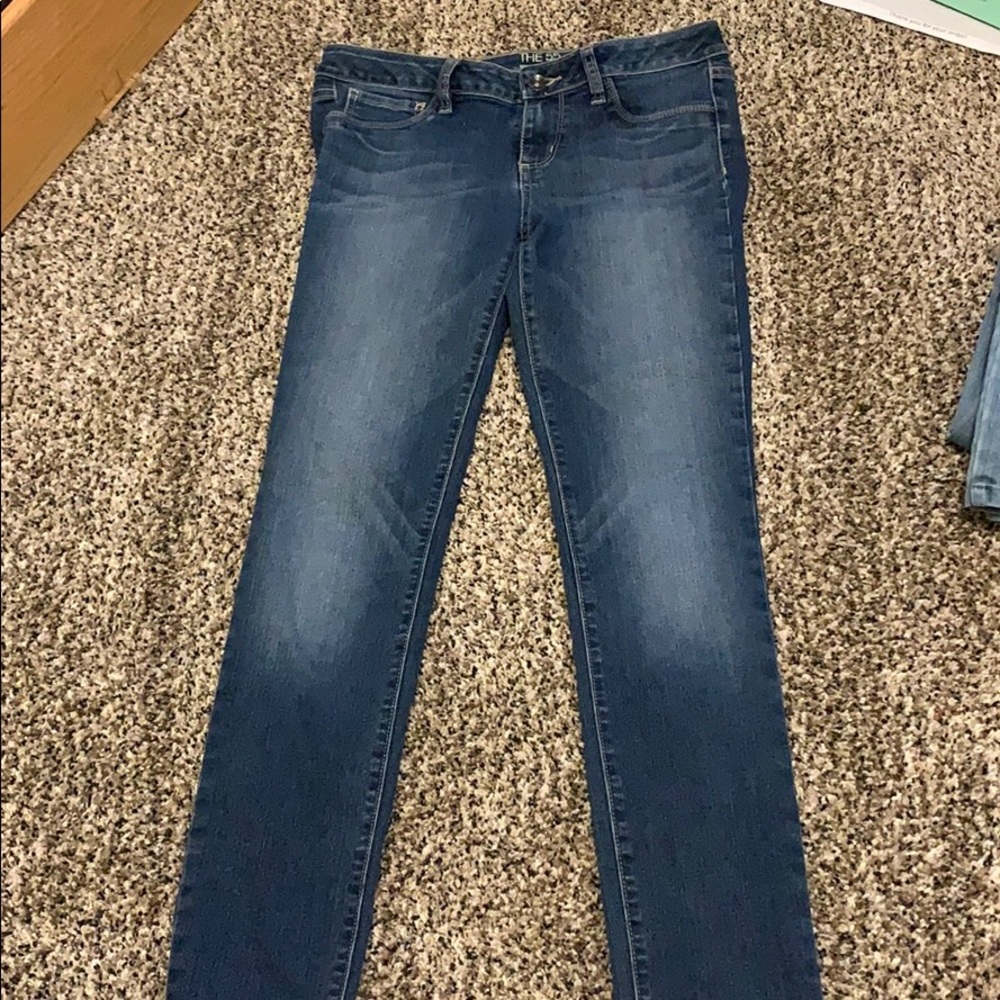 Denim legging